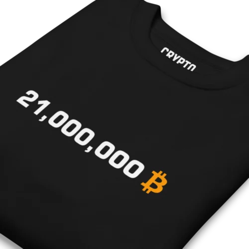 21 Million BTC Premium Sweatshirt