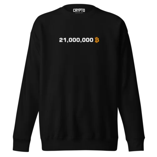 21 Million BTC Premium Sweatshirt