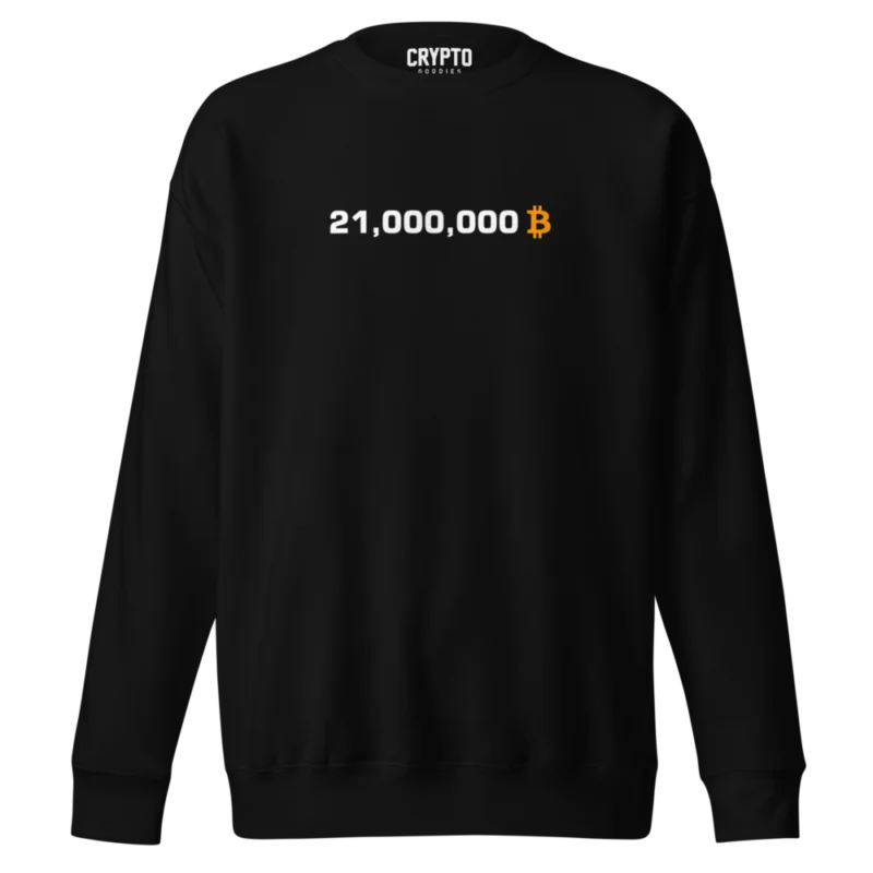 21 Million BTC Premium Sweatshirt