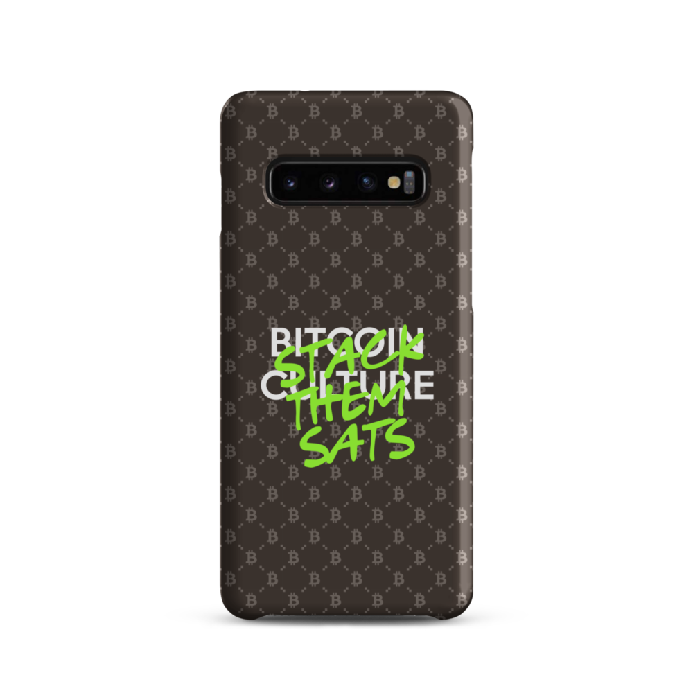 Bitcoin Culture Fashion Snap Case for Samsung®