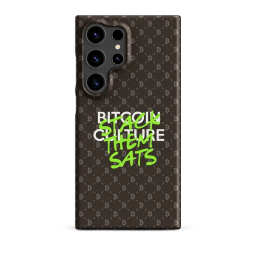 Bitcoin Culture Fashion Snap Case for Samsung®