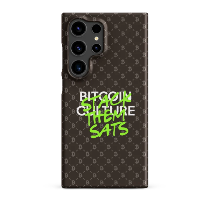 Bitcoin Culture Fashion Snap Case for Samsung®