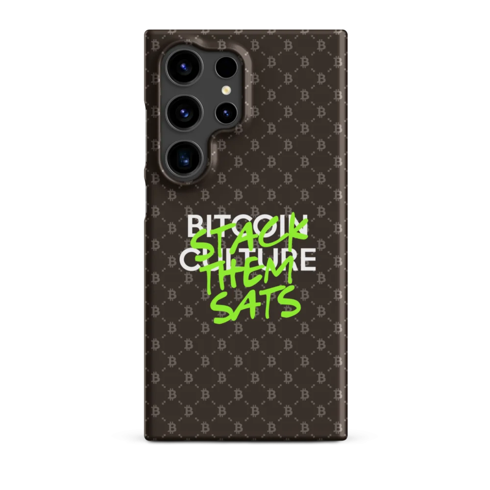 Bitcoin Culture Fashion Snap Case for Samsung®