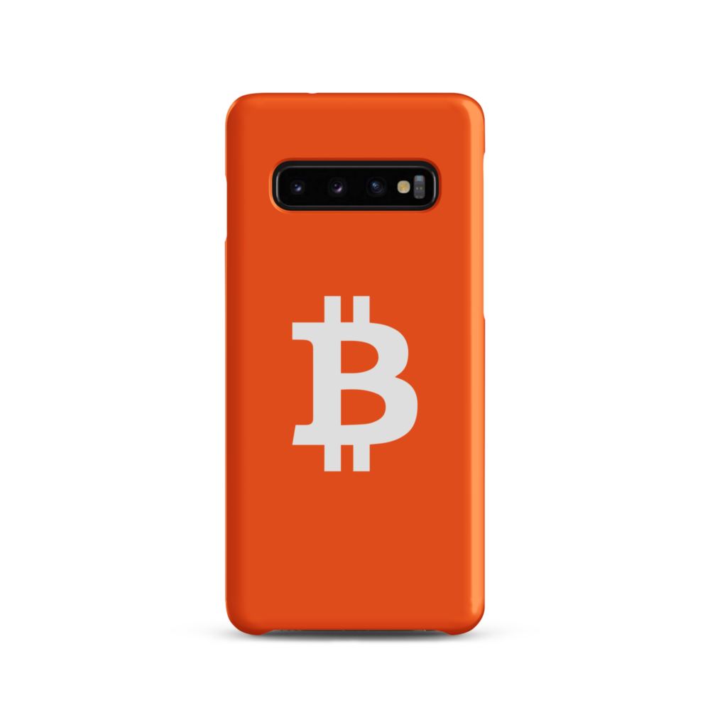 Bitcoin Orange Snap Case for Samsung®