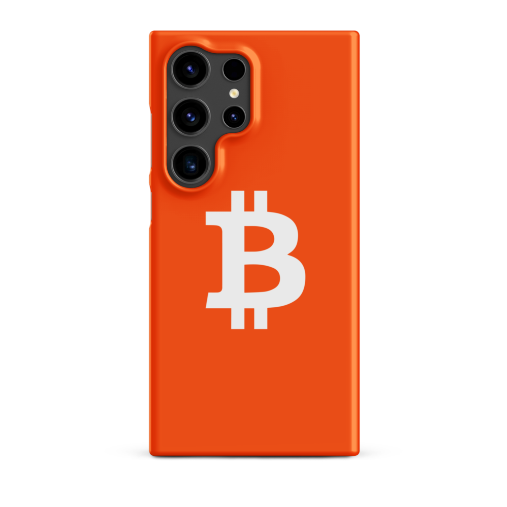 Bitcoin Orange Snap Case for Samsung®