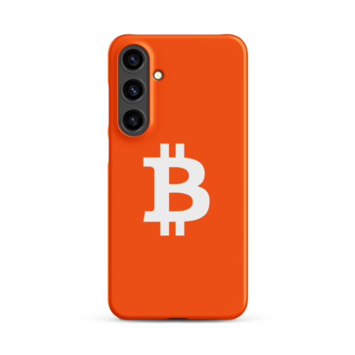 Bitcoin Orange Snap Case for Samsung®