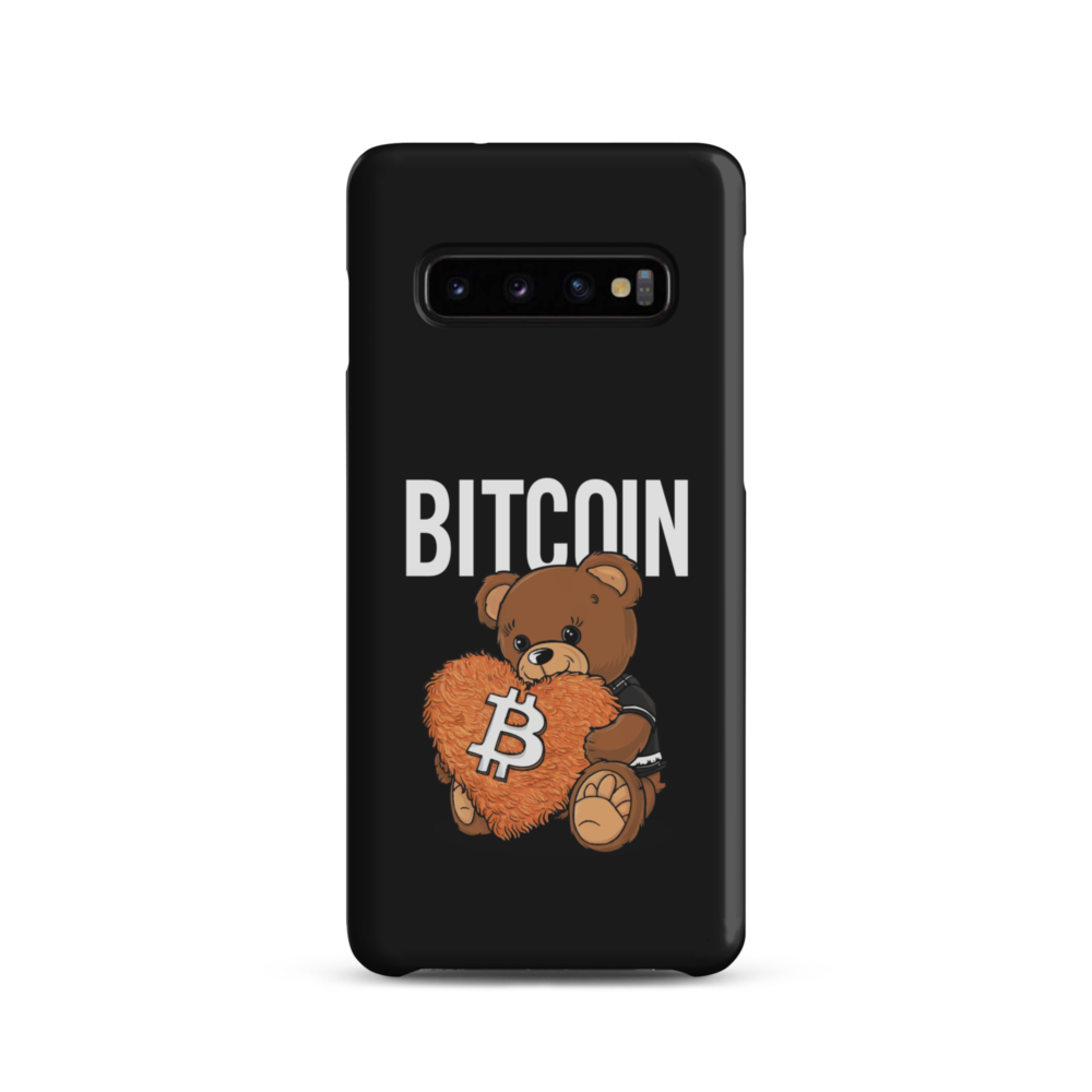 Bitcoin Teddy Bear Snap Case for Samsung®