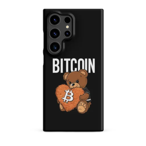 Bitcoin Teddy Bear Snap Case for Samsung®