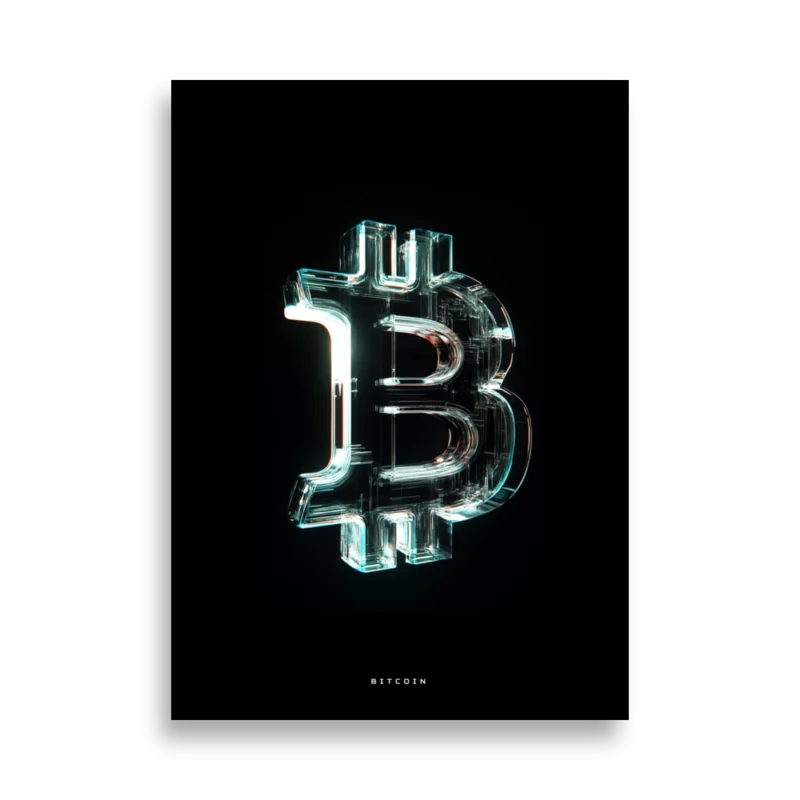 Bitcoin: The Crystal Code Poster