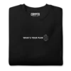 BTC: What's Your Plan B Premium Sweatshirt