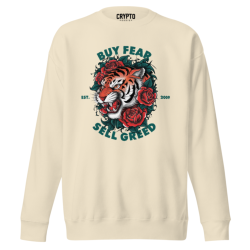 Buy Fear Sell Greed Premium Sweatshirt