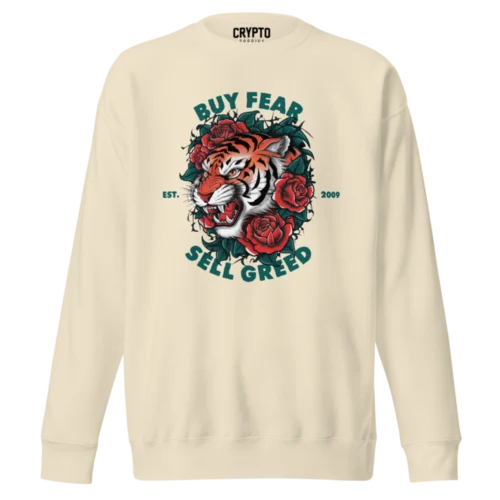 Buy Fear Sell Greed Premium Sweatshirt