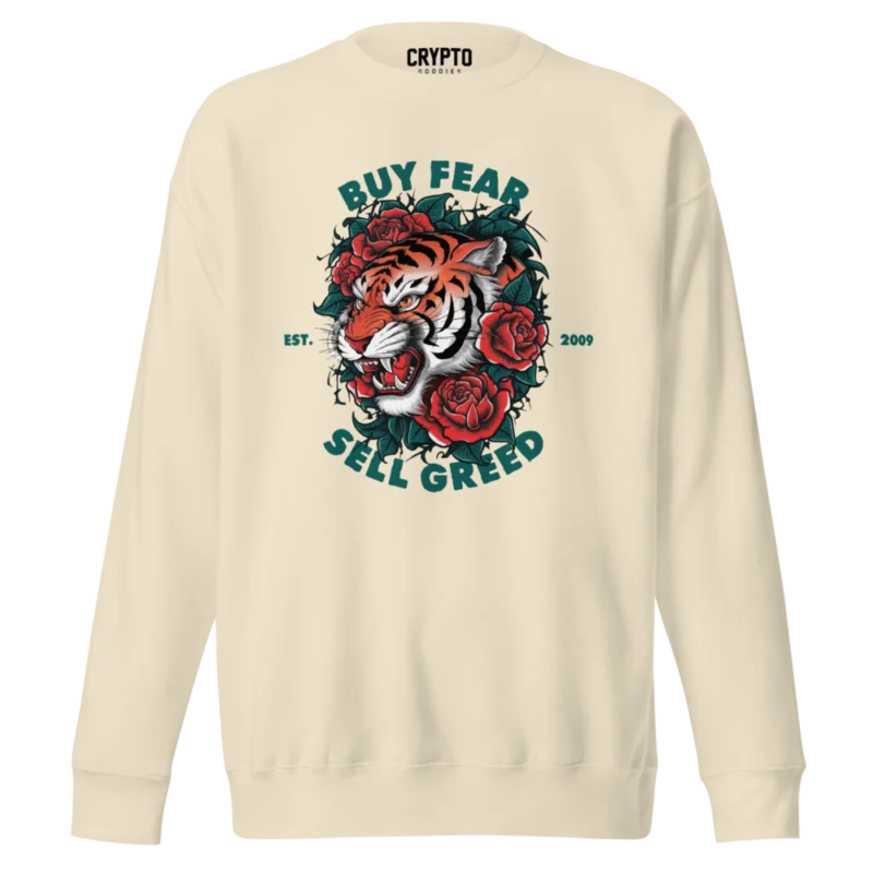 Buy Fear Sell Greed Premium Sweatshirt