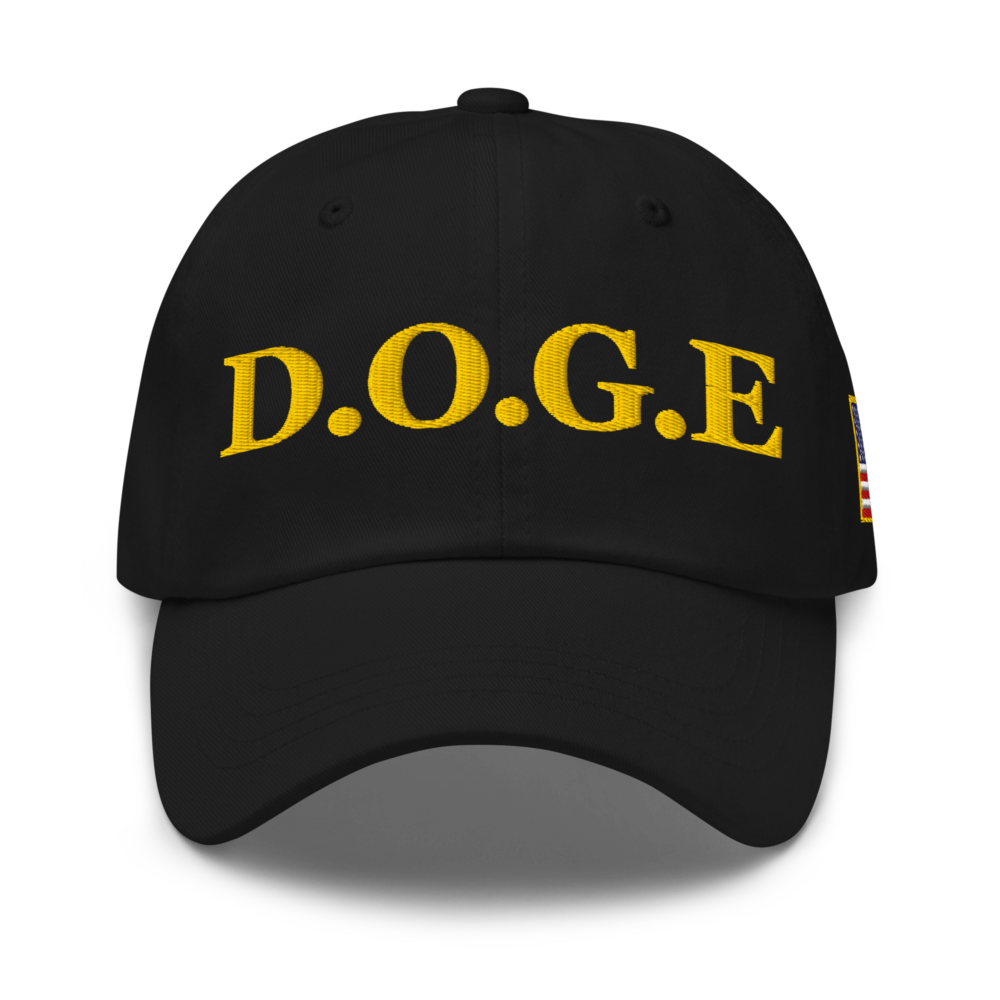 classic dad hat black front 67913125f2d57 - DOGE: Department of Government Efficiency Baseball Cap