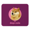 Doge Coin x Pink Mouse Pad