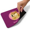 Doge Coin x Pink Mouse Pad