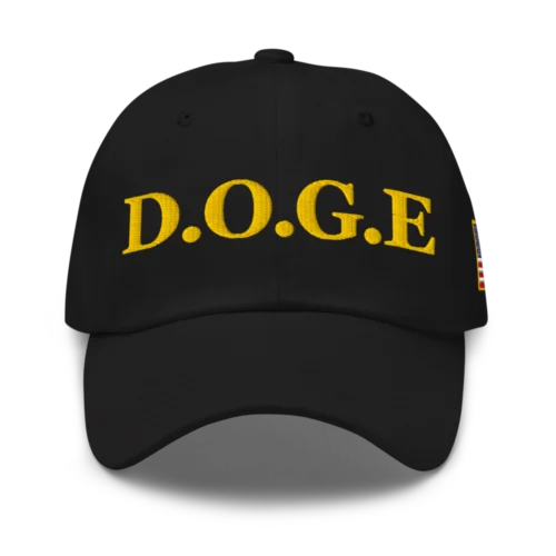 DOGE: Department of Government Efficiency Baseball Cap