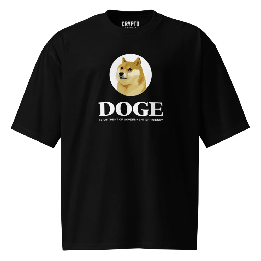 DOGE: Department of Government Efficiency Oversized T-Shirt