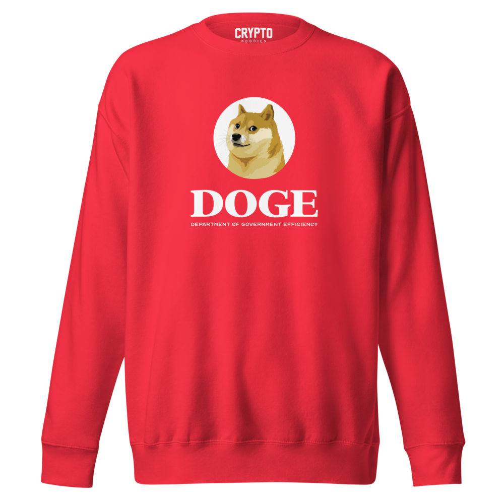 Doge: Department Of Government Efficiency Premium Sweatshirt