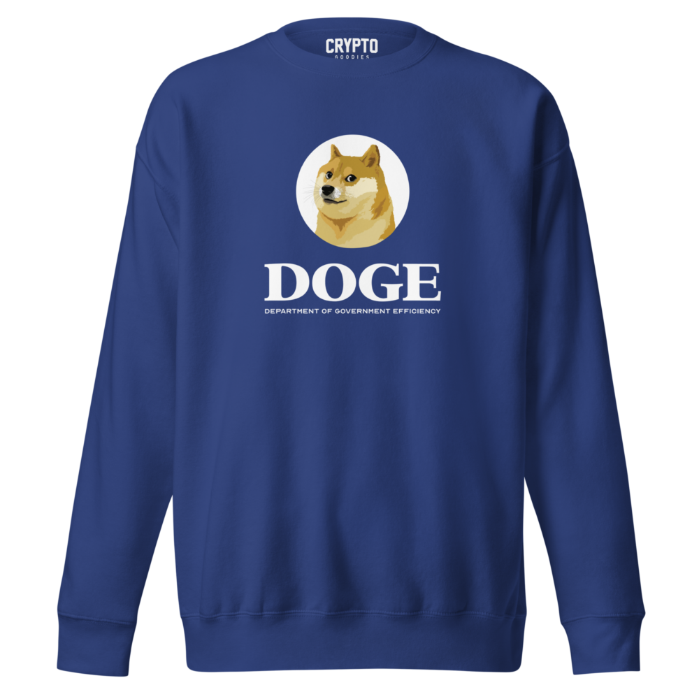 DOGE: Department of Government Efficiency Premium Sweatshirt