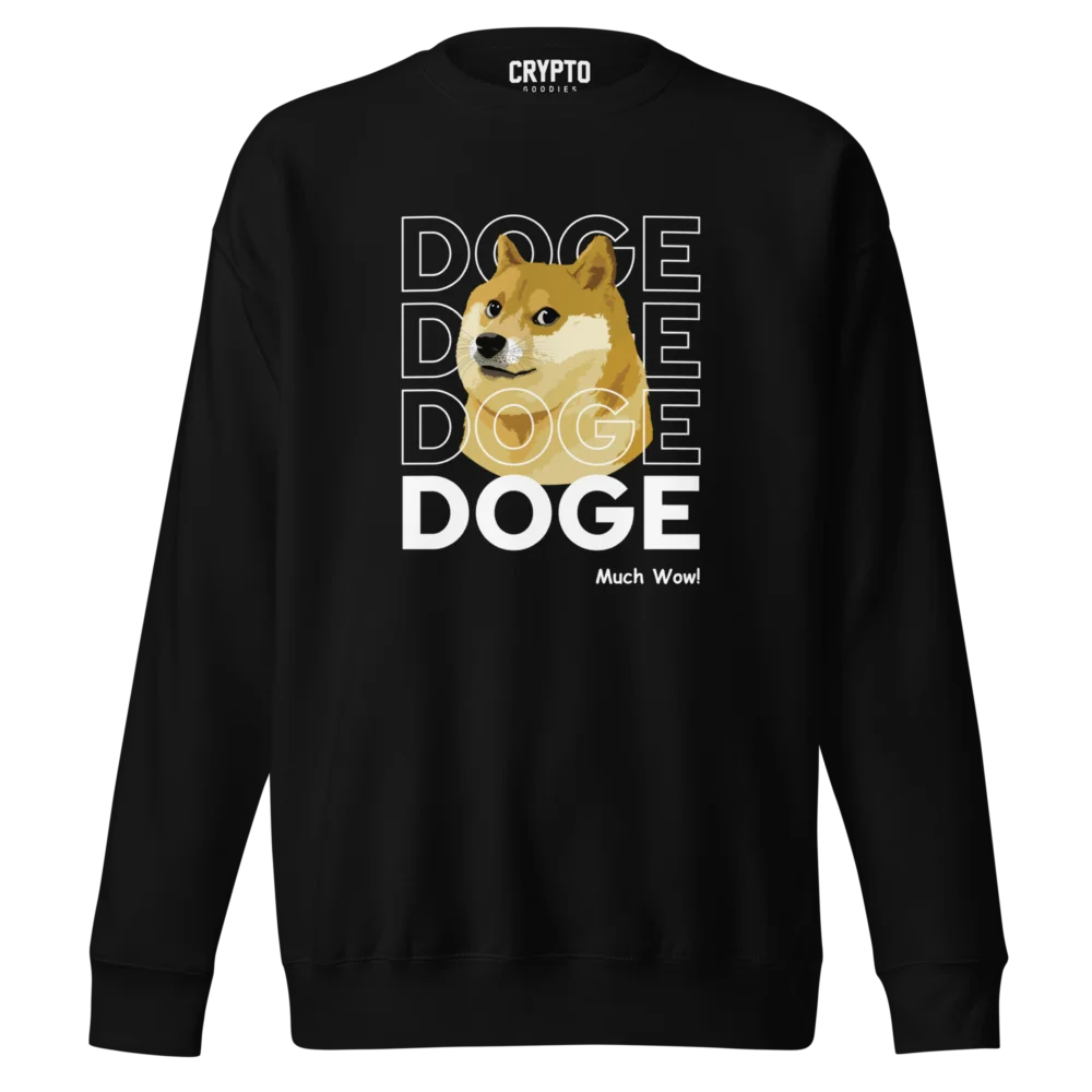Doge: Much Wow Premium Sweatshirt