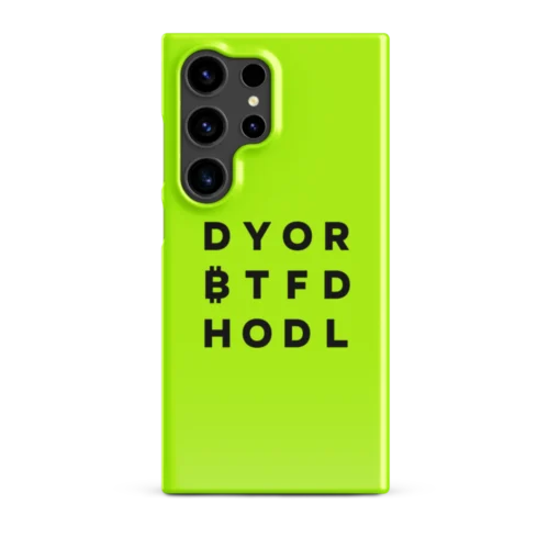 DYOR BTFD HODL Snap Case for Samsung®