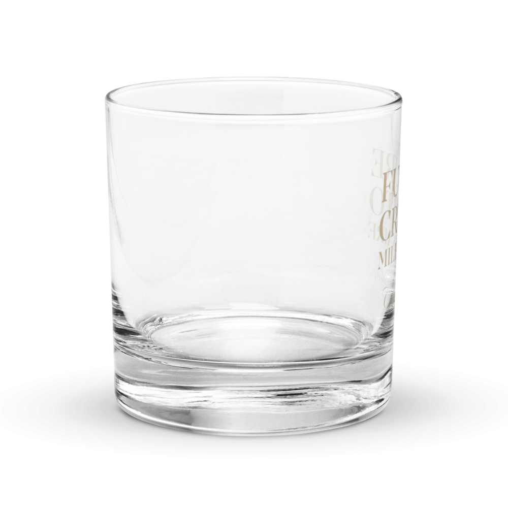 Future Crypto Millionaire Rocks Glass - Image 3