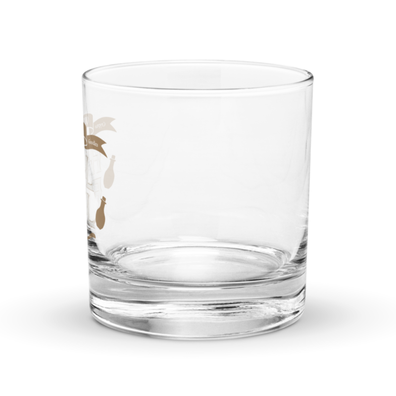HODL Fuel Rocks Glass