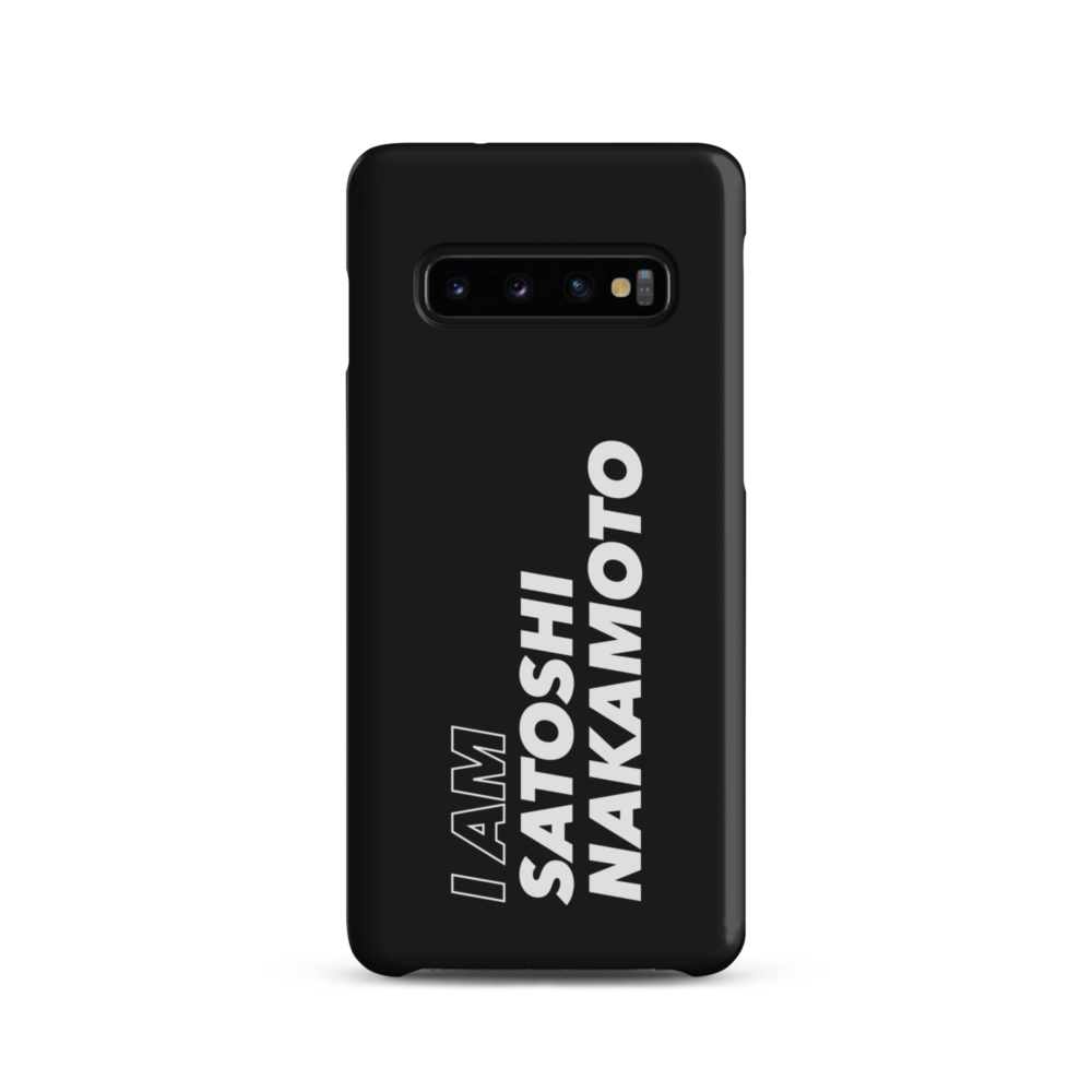 I Am Satoshi Nakamoto Snap Case for Samsung®