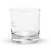 Ledger Locked, Whiskey Poured Rocks Glass