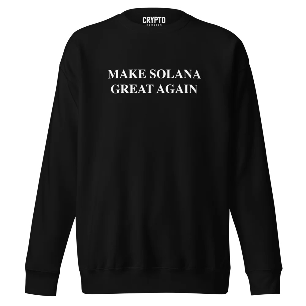 Make Solana Great Again Premium Sweatshirt - Image 3