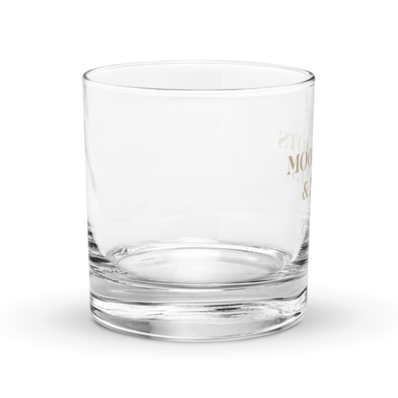 Moonshots & Malts Rocks Glass