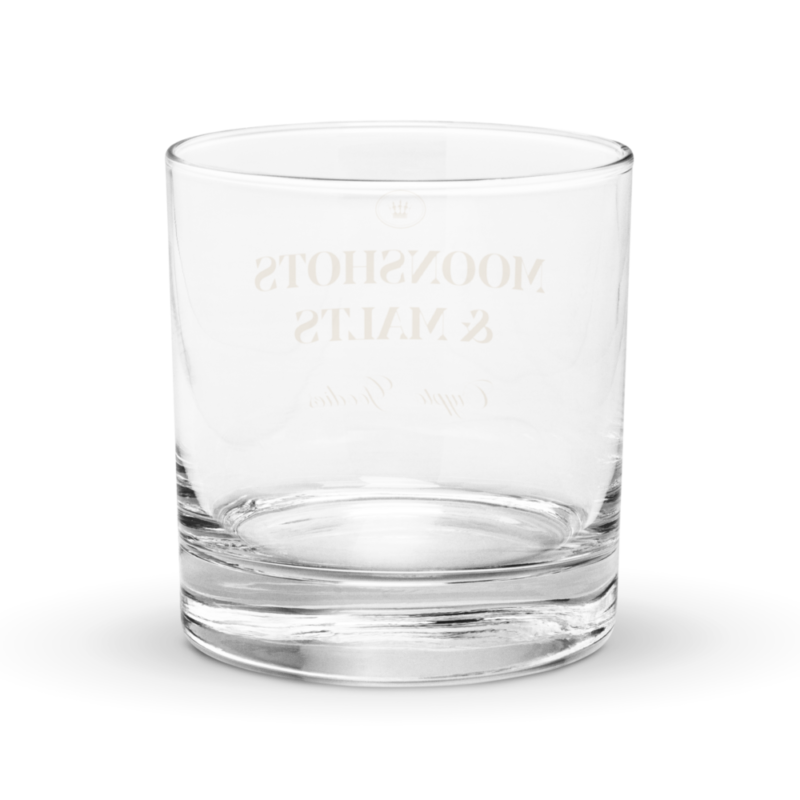 Moonshots & Malts Rocks Glass