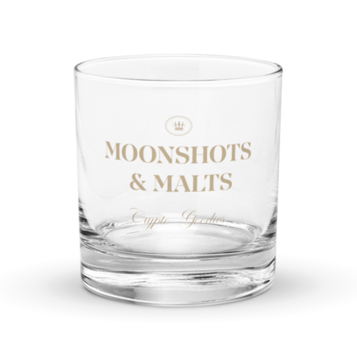 Moonshots & Malts Rocks Glass