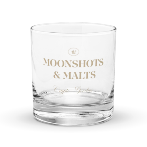 Moonshots & Malts Rocks Glass