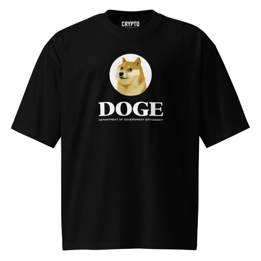 oversized heavyweight t shirt black front 679001b2b645b - DOGE: Department of Government Efficiency Oversized T-Shirt