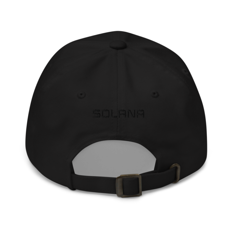 Solana Blackout Baseball Cap