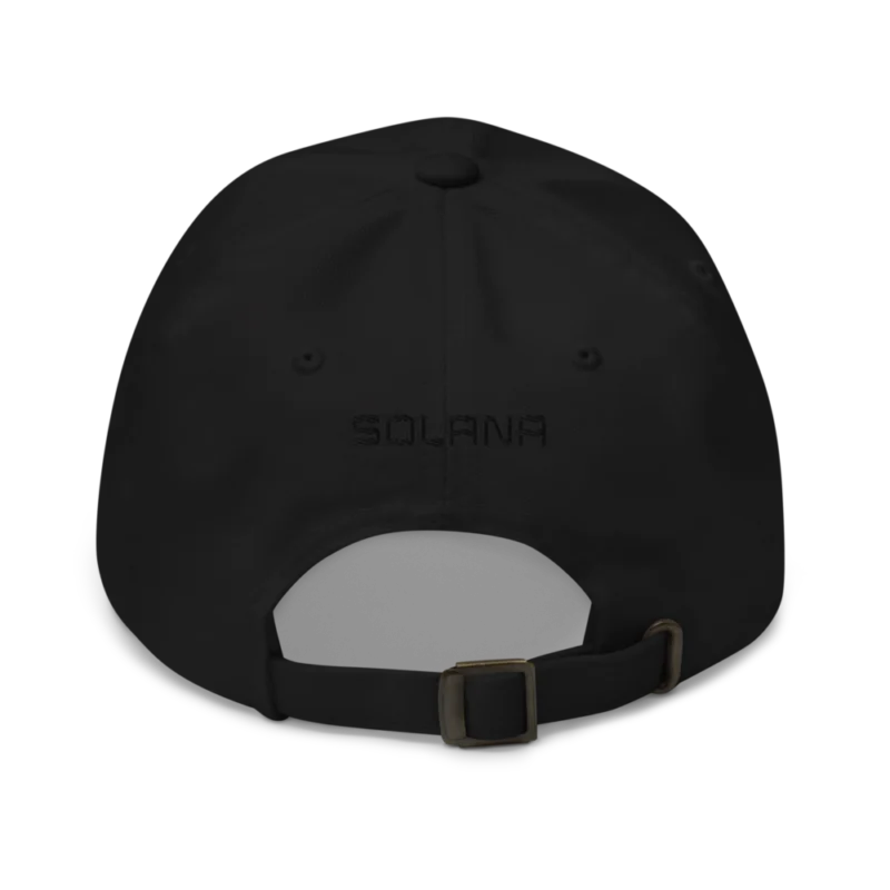 Solana Blackout Baseball Cap