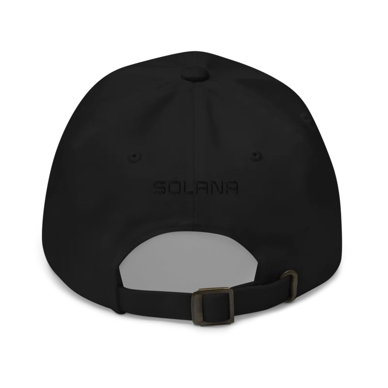 Solana Blackout Baseball Cap