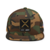 XRP Army (USA) Camo Snapback Hat