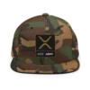 XRP Army (USA) Camo Snapback Hat