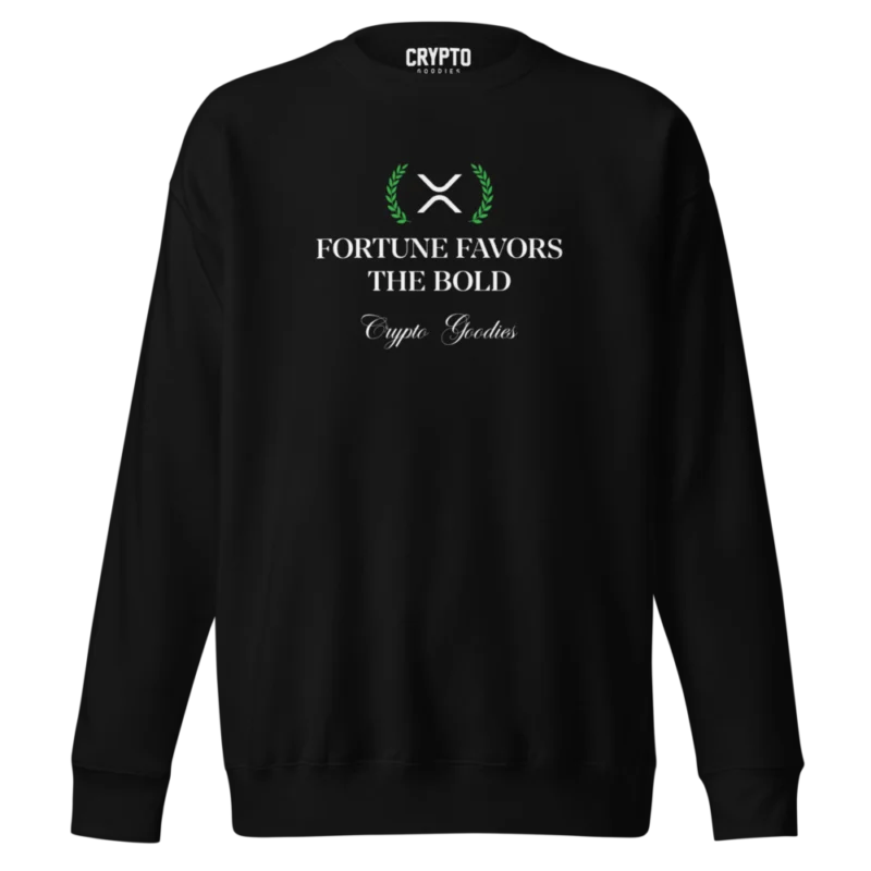 XRP: Fortune Favors The Bold Premium Sweatshirt