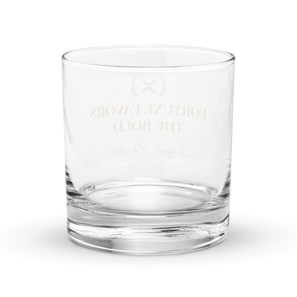 XRP: Fortune Favors The Bold Rocks Glass