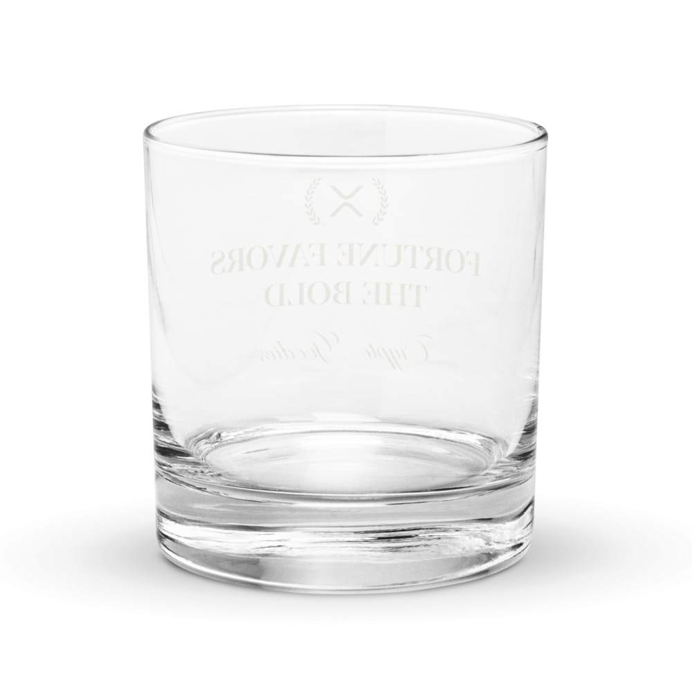 XRP: Fortune Favors The Bold Rocks Glass - Image 5