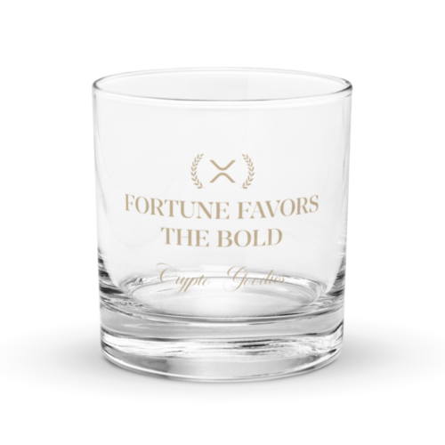 XRP: Fortune Favors The Bold Rocks Glass