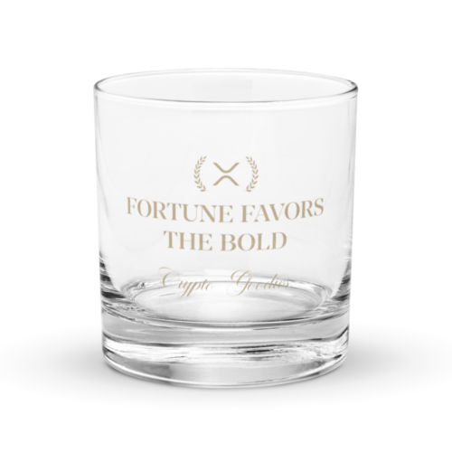 XRP: Fortune Favors The Bold Rocks Glass