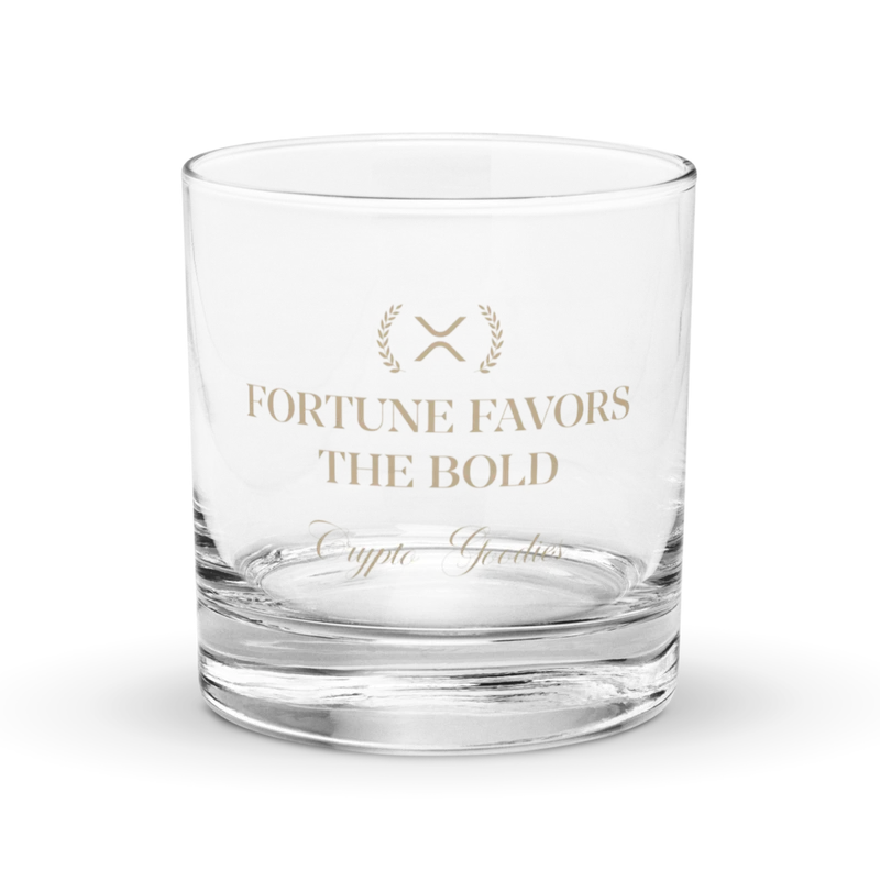 XRP: Fortune Favors The Bold Rocks Glass