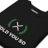 XRP: I Told You So Premium Sweatshirt