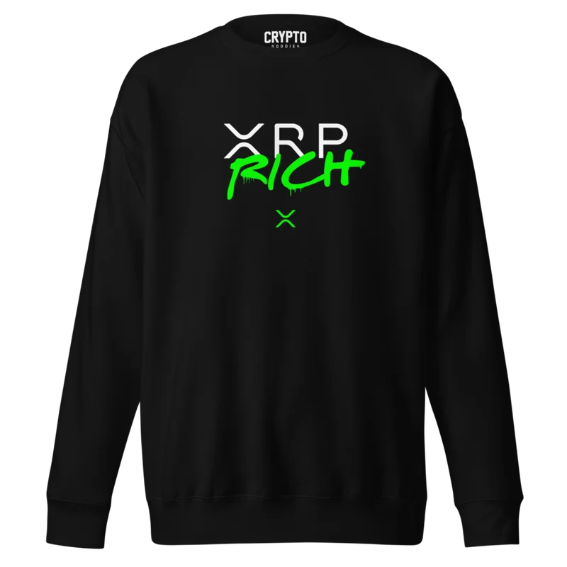 XRP Rich Premium Sweatshirt