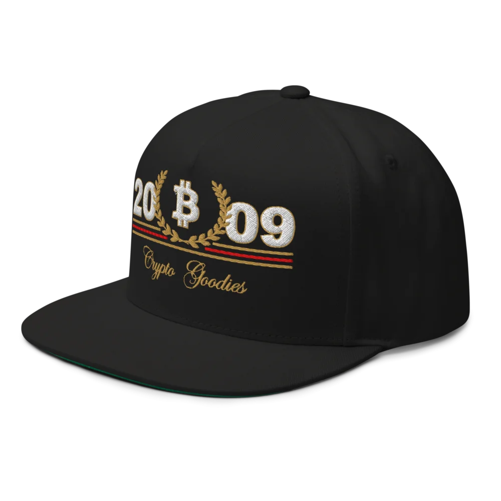 Bitcoin 2009 Snapback Hat - Image 3